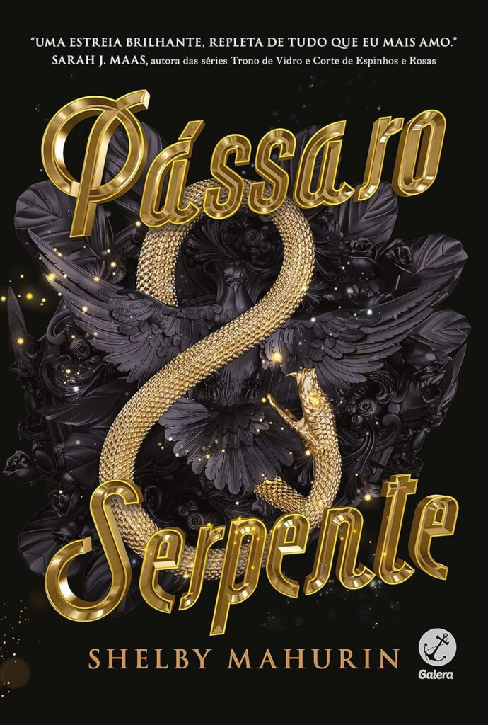 Capa do livro Pássaro e serpente, da autora Shelby Mahurin