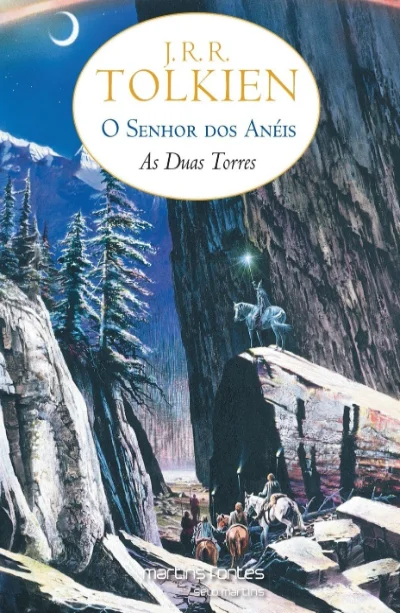 Capa de As duas torres, de Tolkien