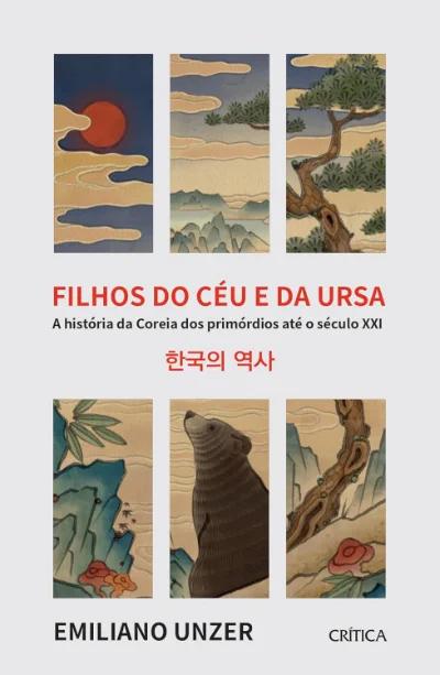Capa do livro Filhos do céu e da ursa, de Emiliano Unzer
