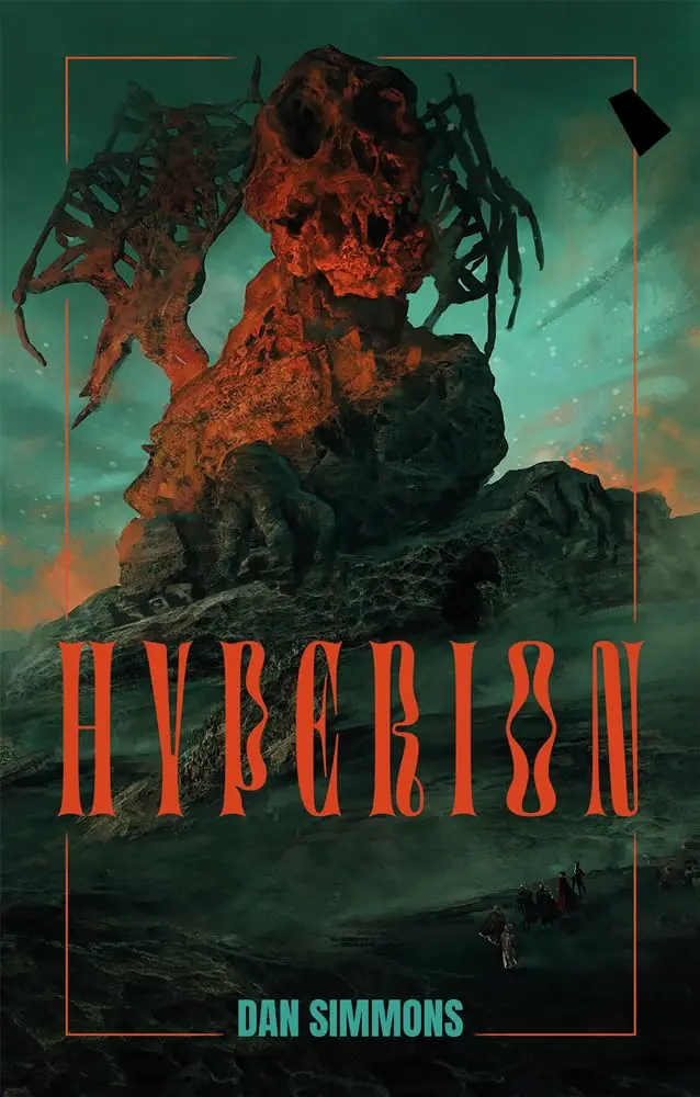 Capa do livro Hyperion, de Dan Simmons