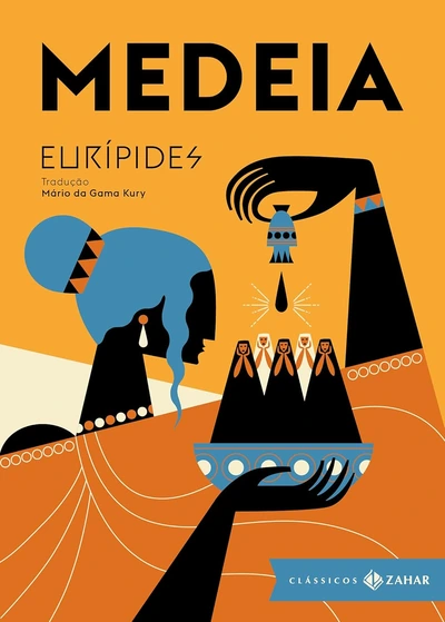 Capa do livro Medeia, de Eurípedes