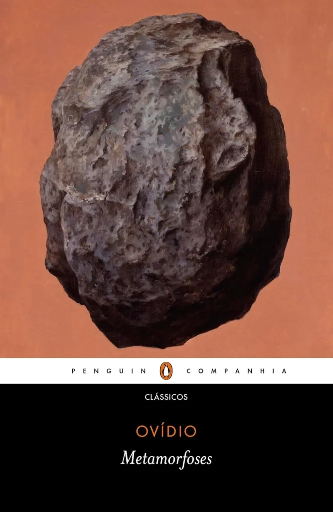 Capa do livro Metamorfoses, de Ovídio