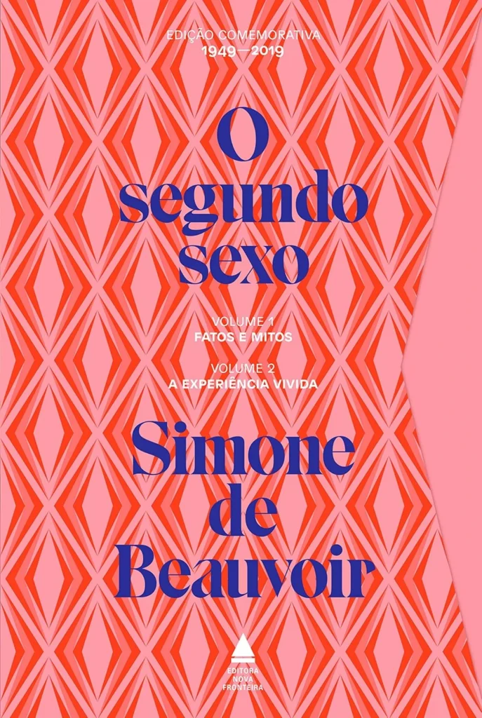 Capa do livro O segundo sexo, de Simone de Beauvoir
